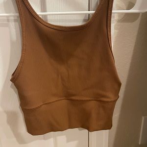 Brown LULULEMON Pivot tank top size 4!